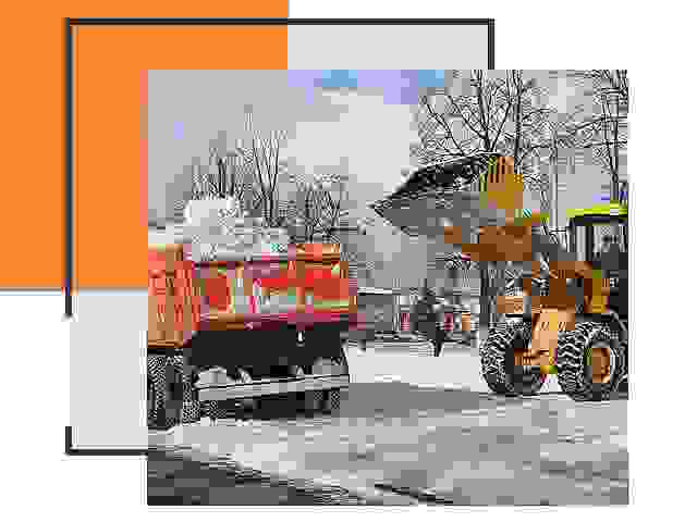 Вывоз снега в Тутаеве